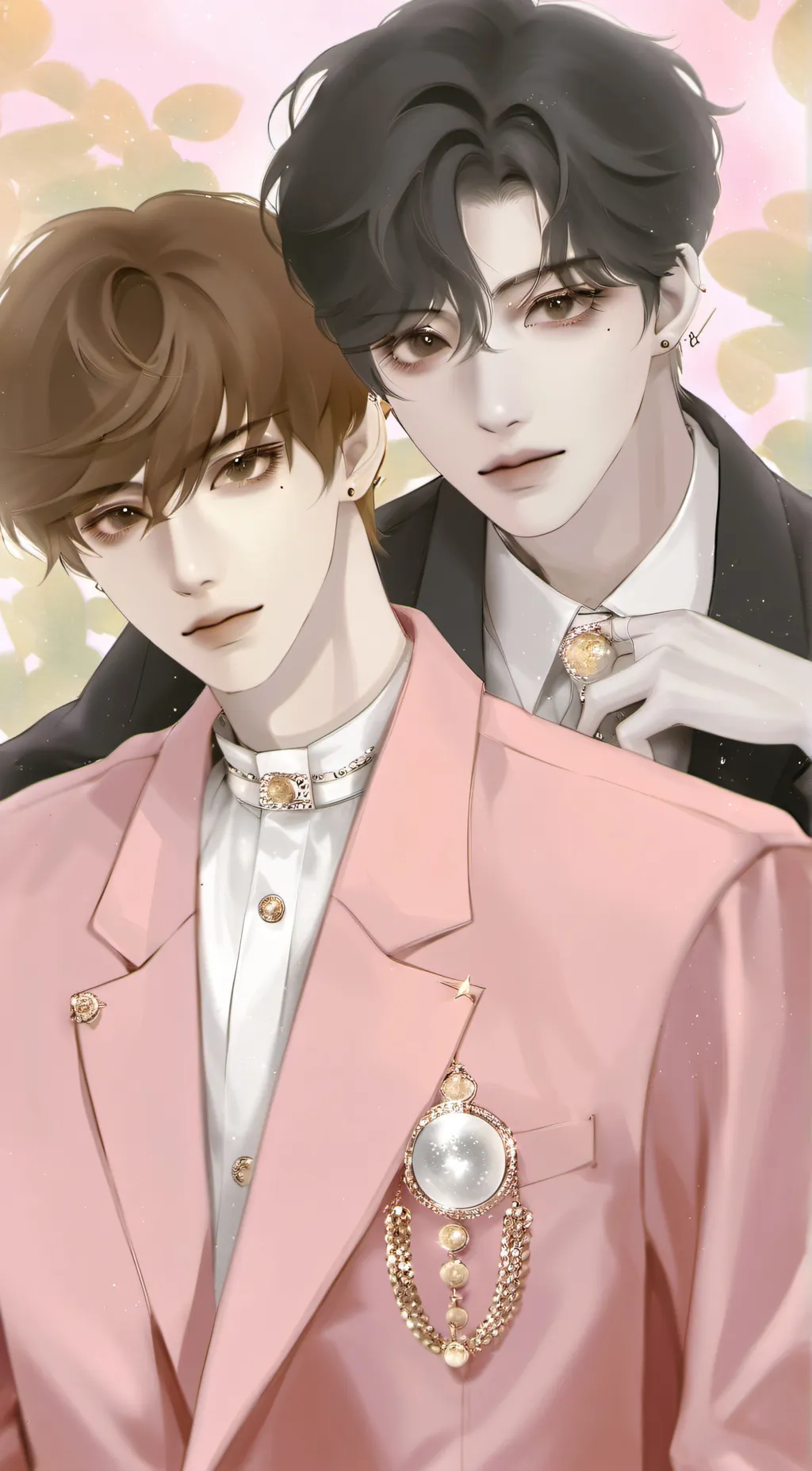 ai character: ben and Jake  background