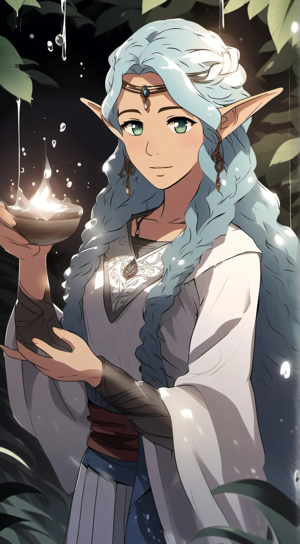 ai character: Naida background