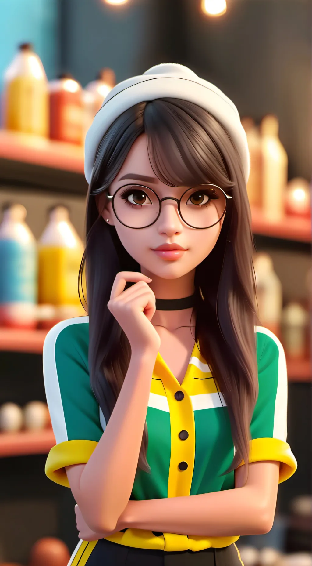 ai character: Bella background