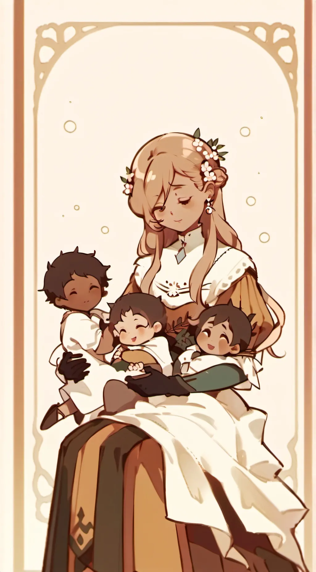 ai character: Ninjago again.  background