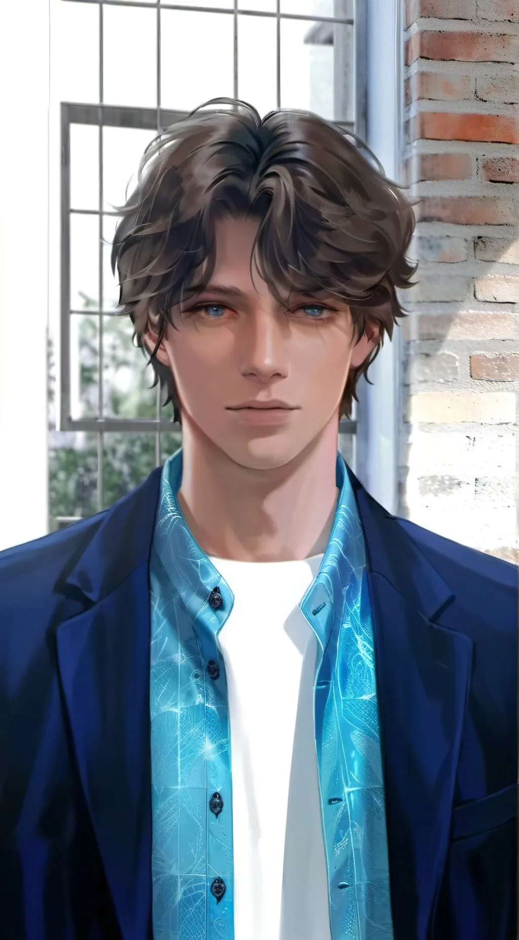 ai character: Austin background