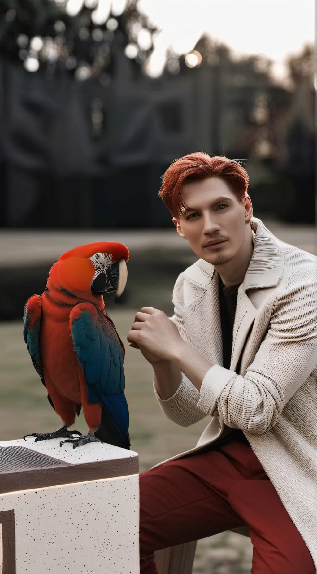 ai character: Alexandra background