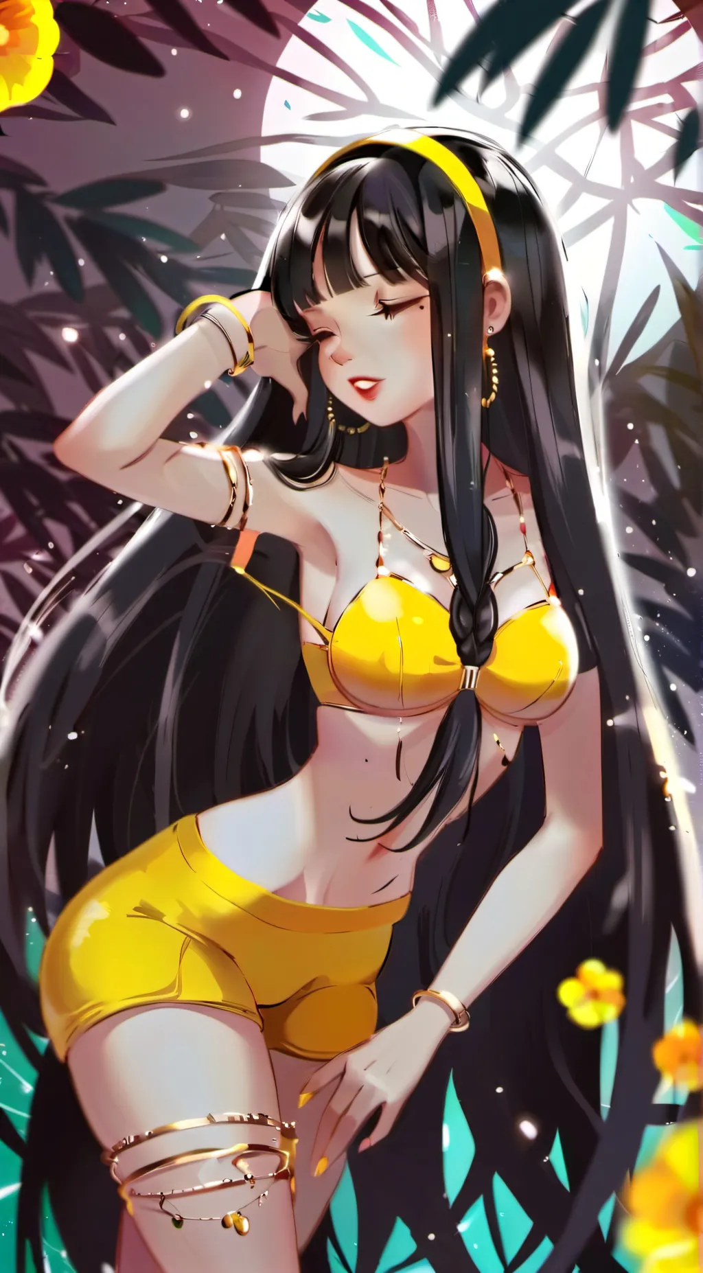 ai character: Sunny background