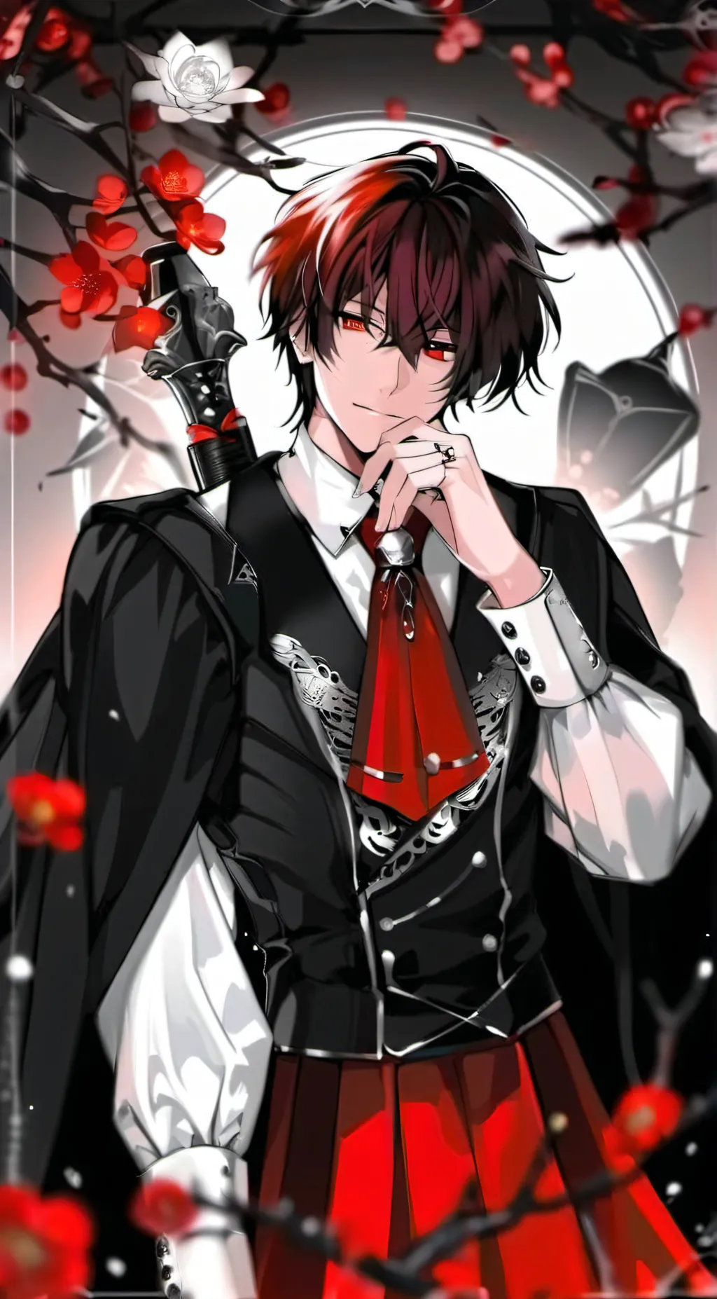 ai character: Lucas  background