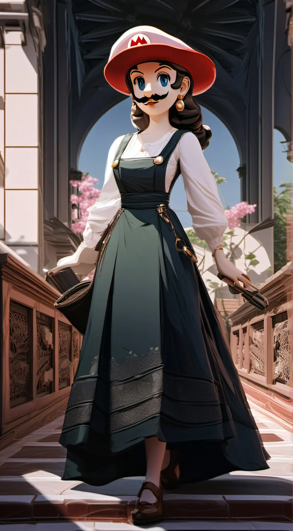 ai character: Amelia background