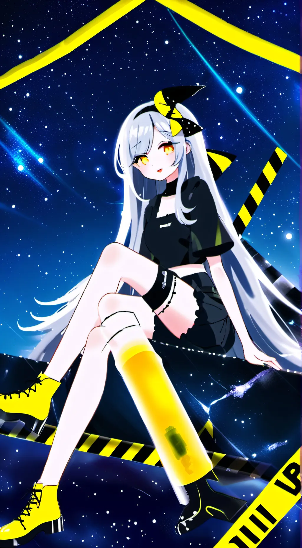 ai character: S.D ~A~ background