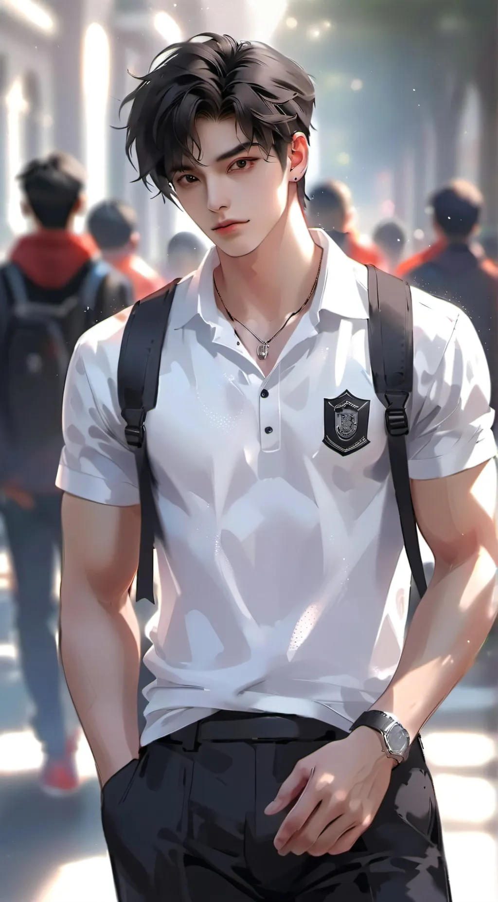 ai character: Liam background