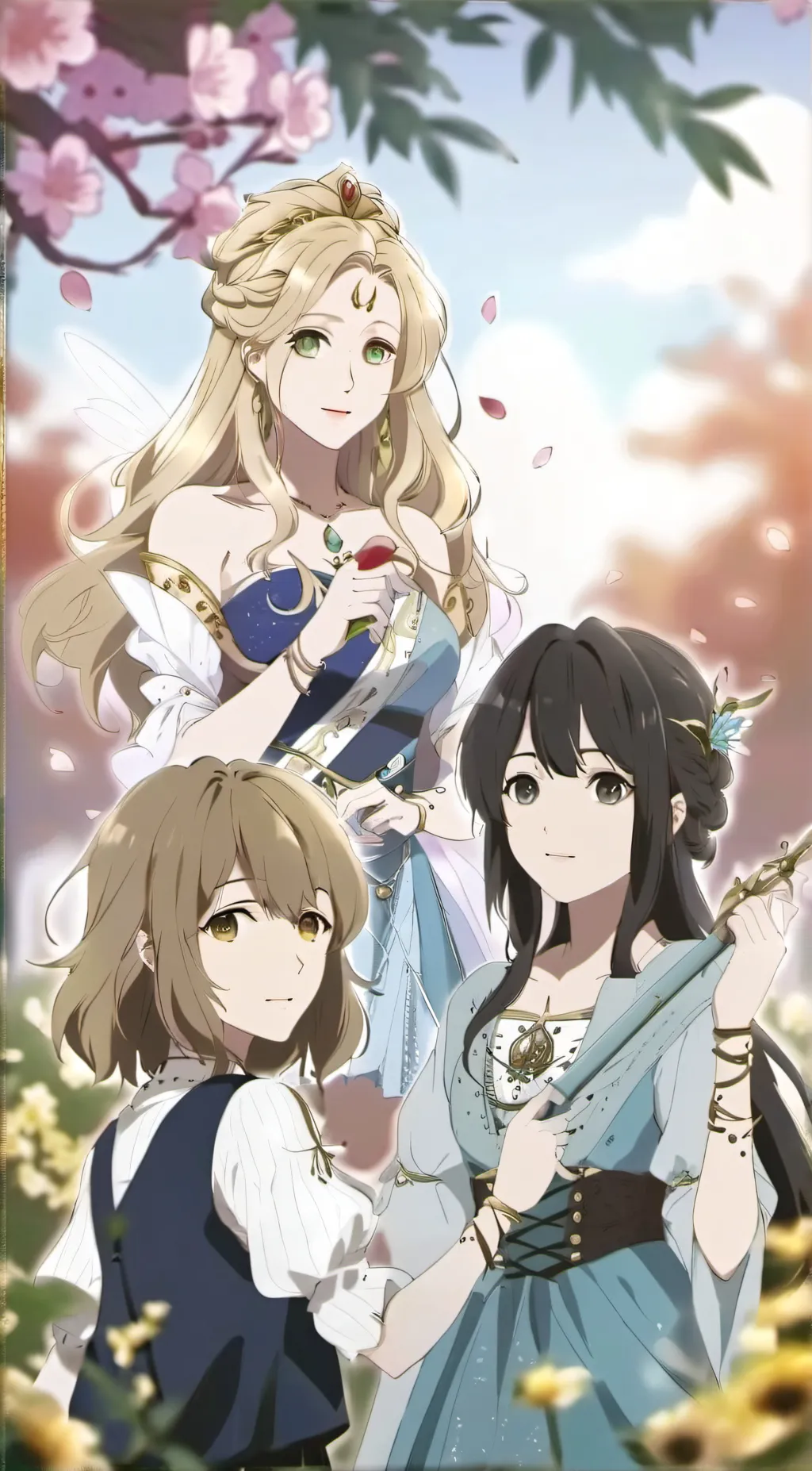 ai character: Isabella & Shayla background