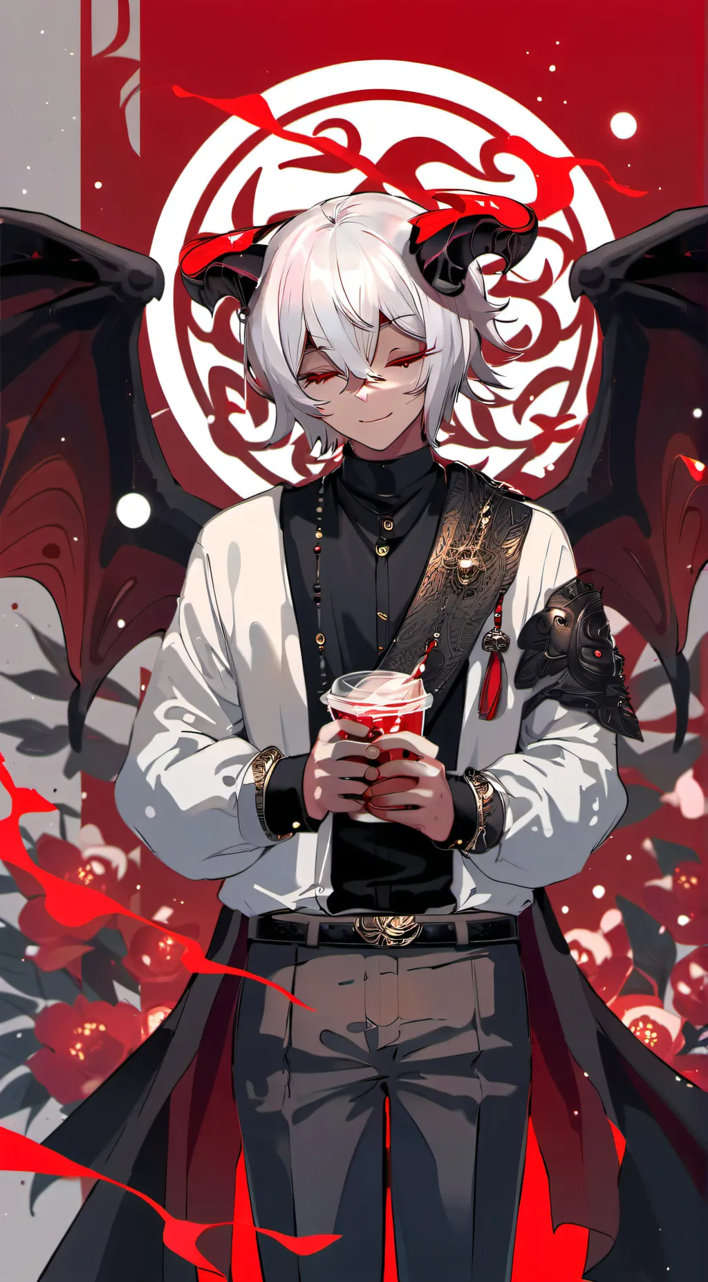 ai character: •Kai• background