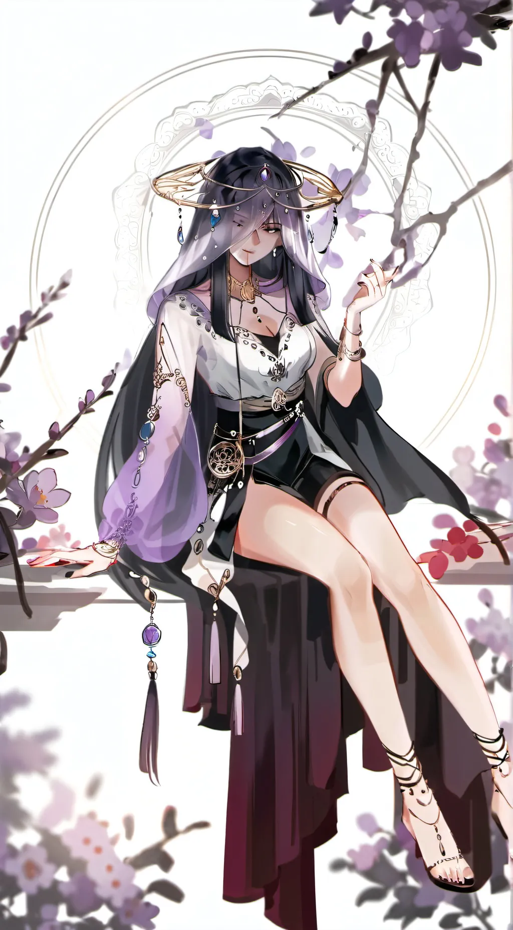 ai character: Amaya. background