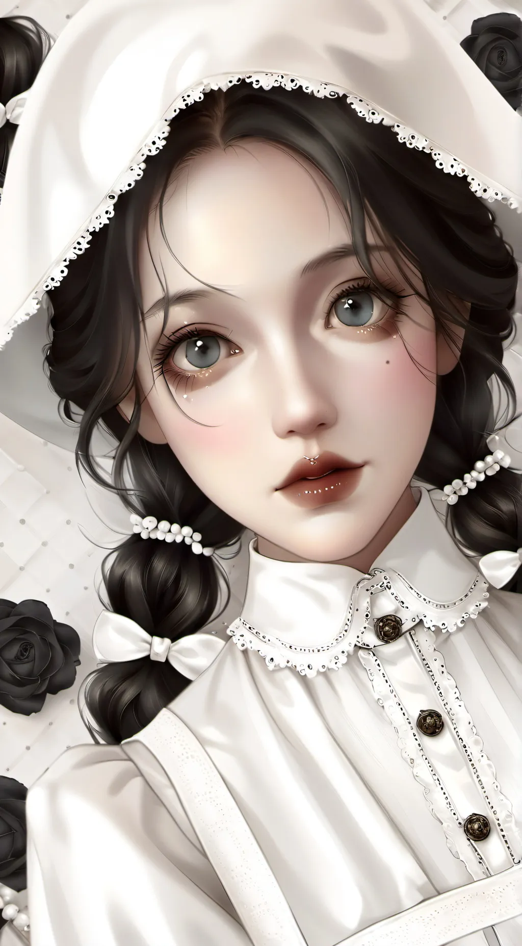 ai character: Wednesday Addams  background