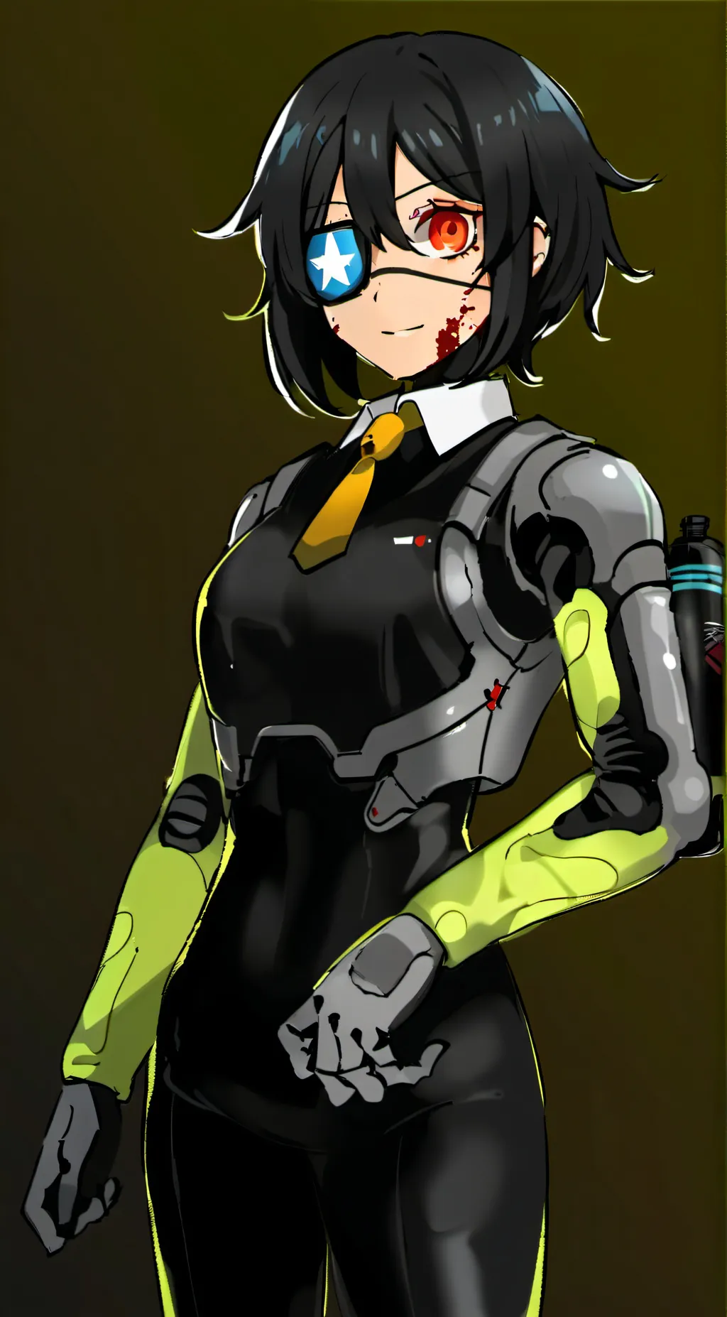 ai character: sin murder drones  background