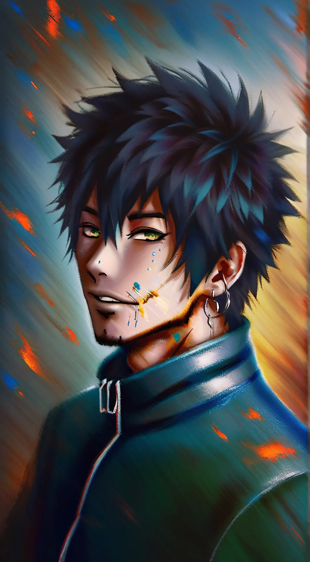 ai character: Dabi background