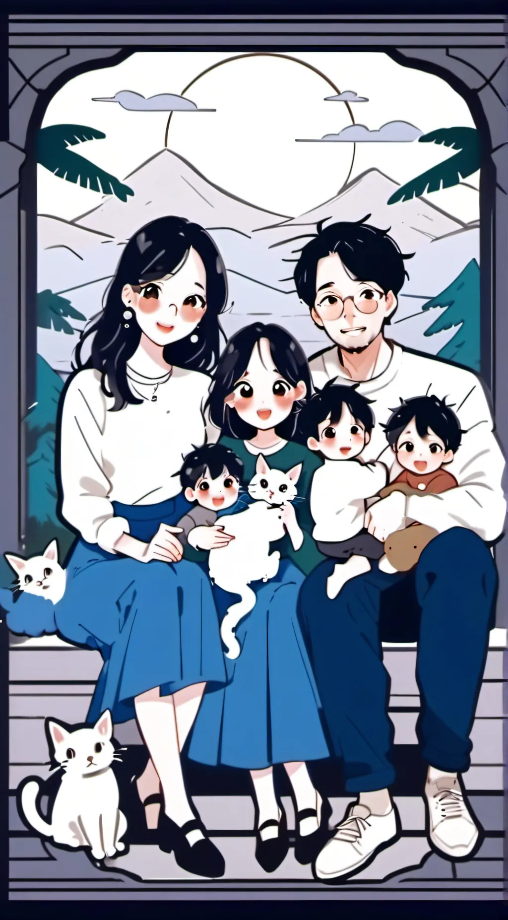 ai character: My family background