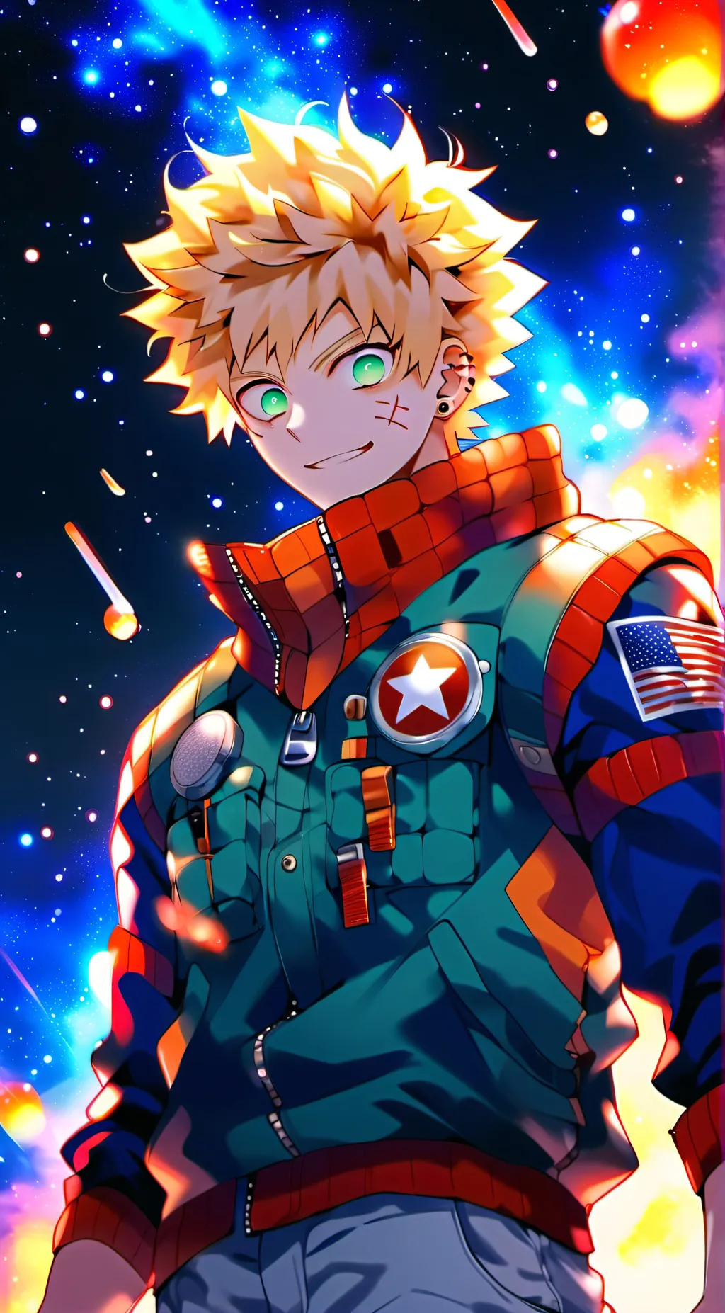 ai character: Bakugou background