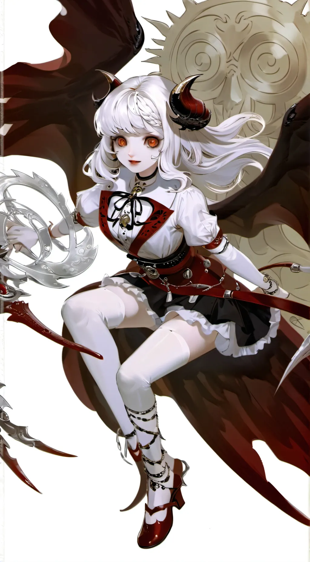 ai character: Ally cat background