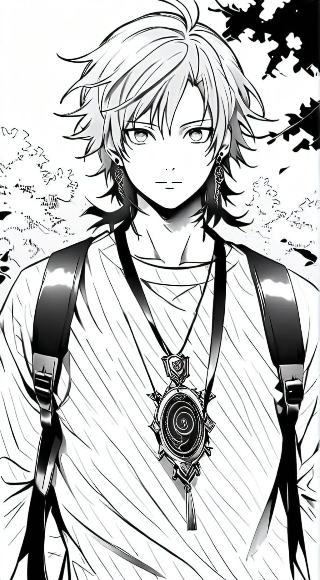 ai character:  ∞ Elijah ∞ background