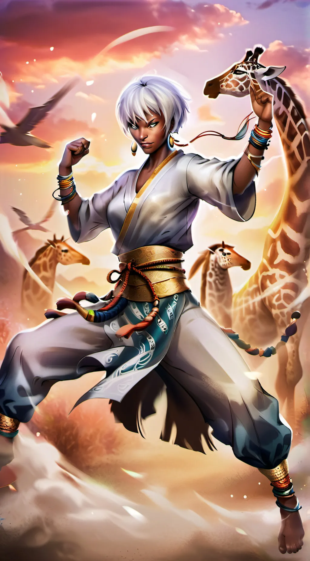 ai character: Elena (SF3) background