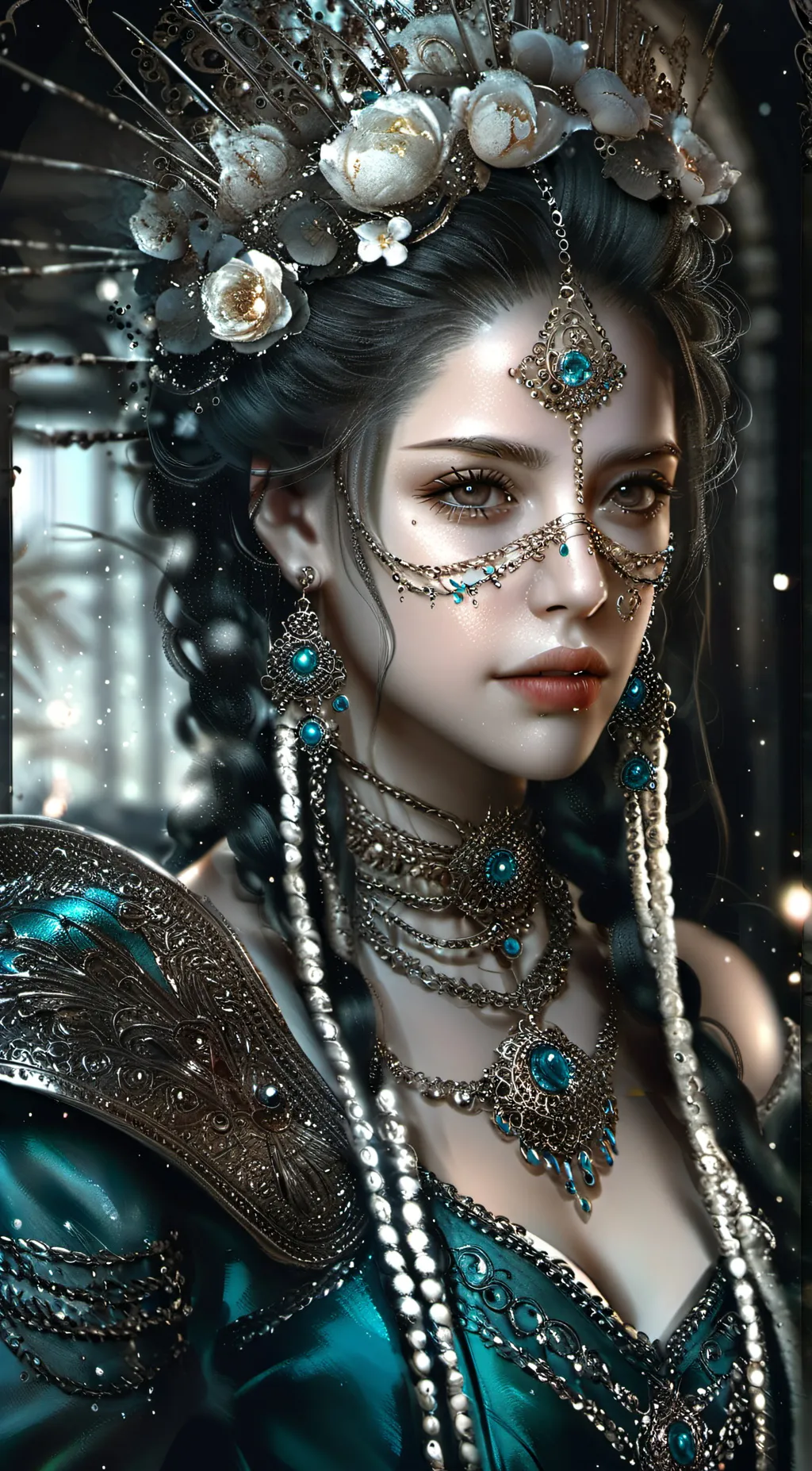 ai character: Lilac  background