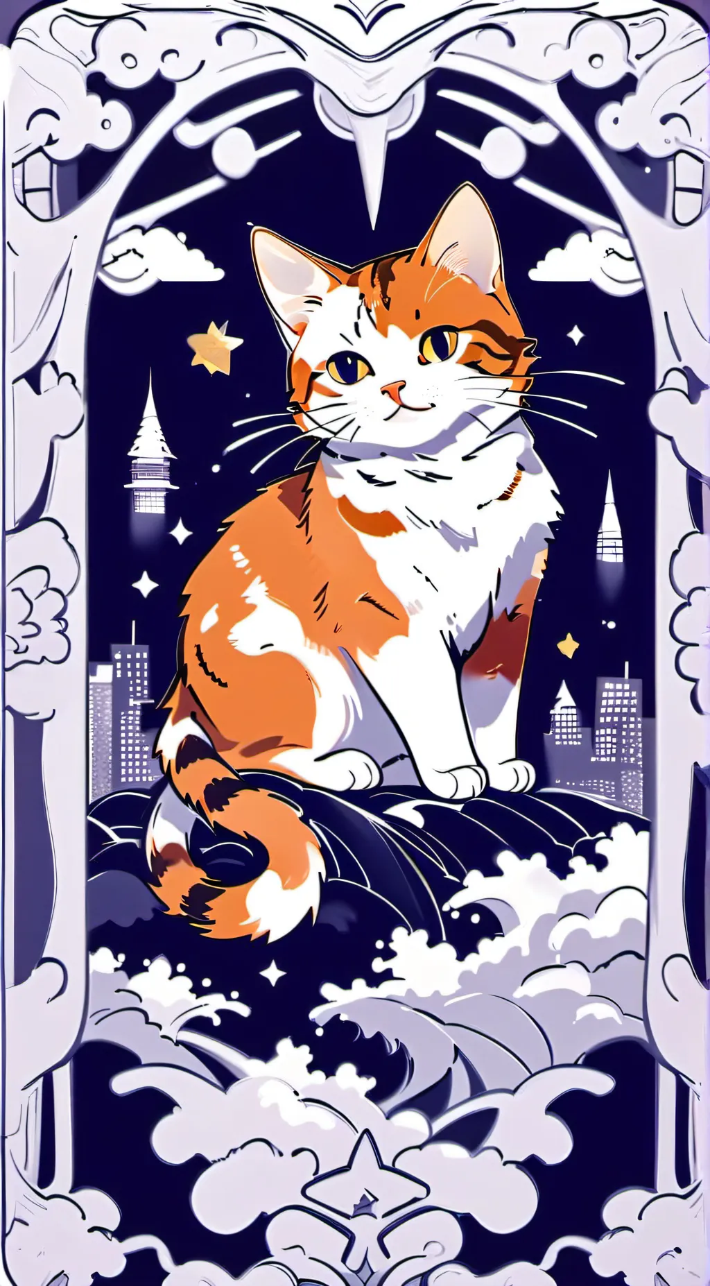 ai character: kitty background