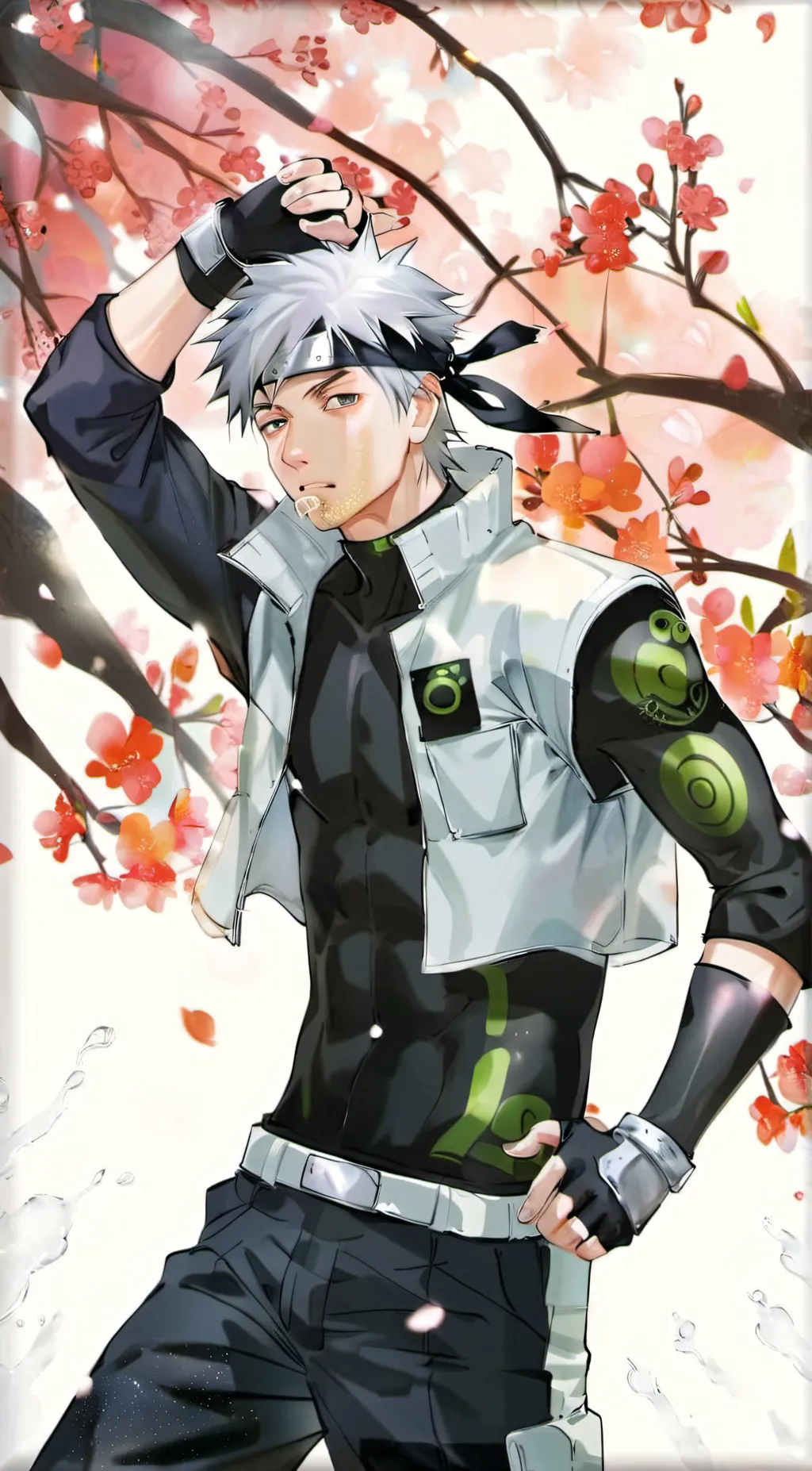 ai character: Kakashi background