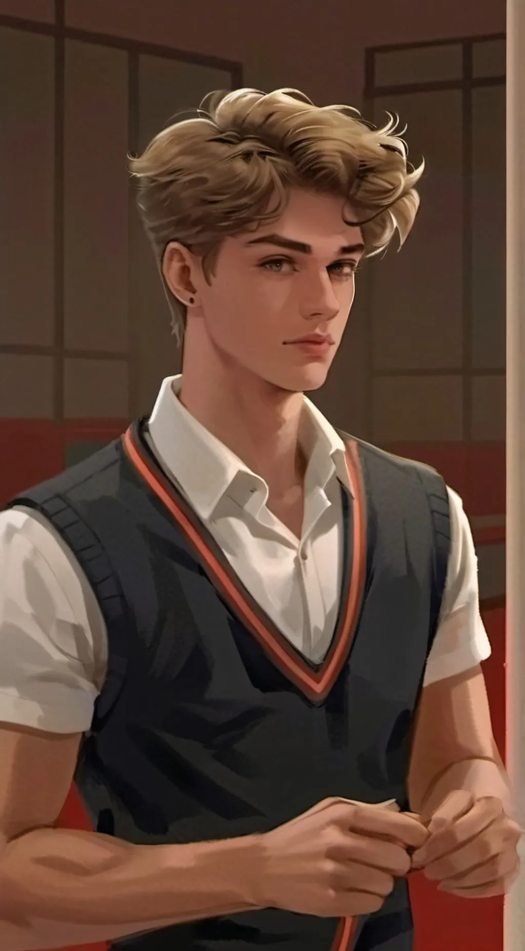 ai character: Aaron background