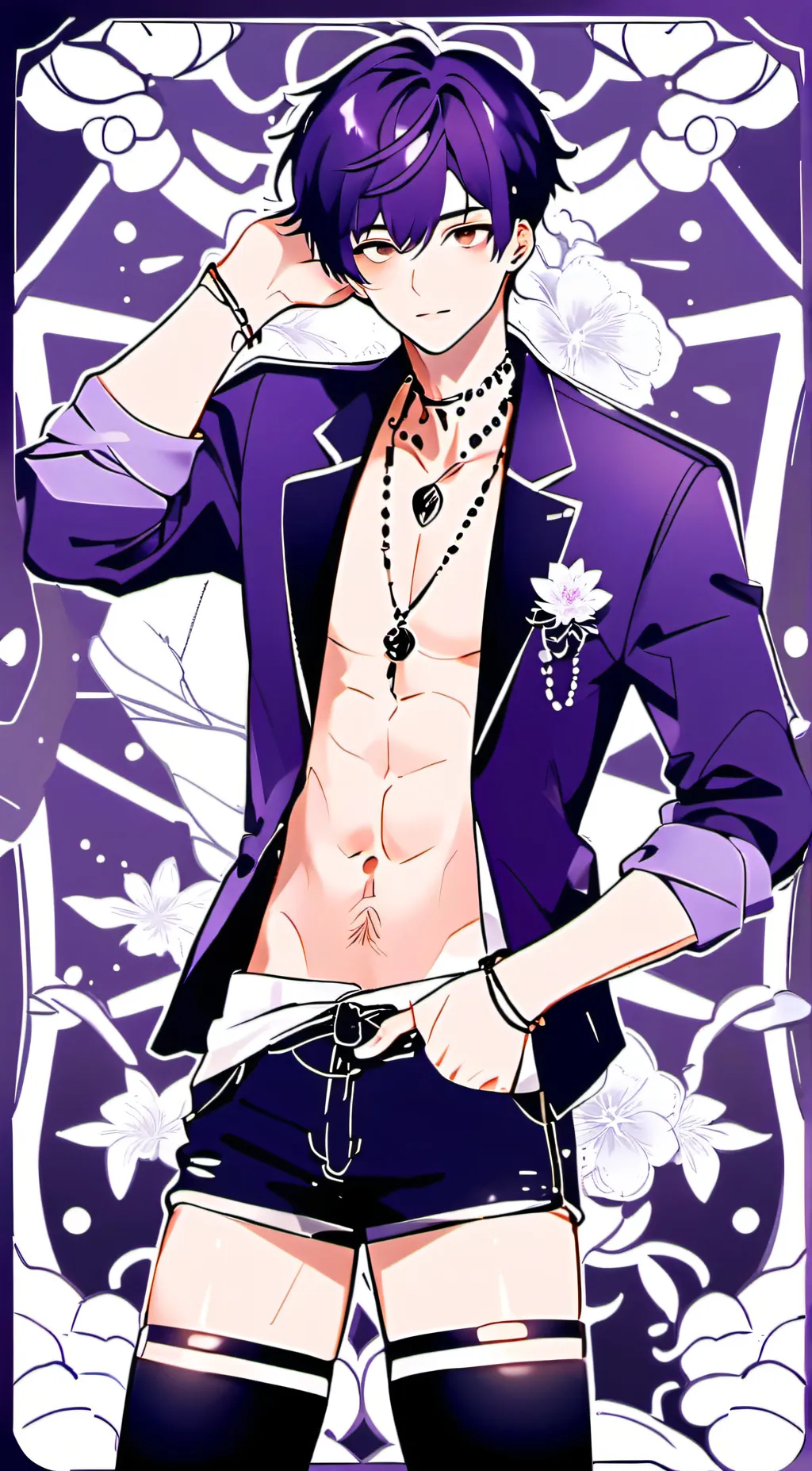 ai character: mark background