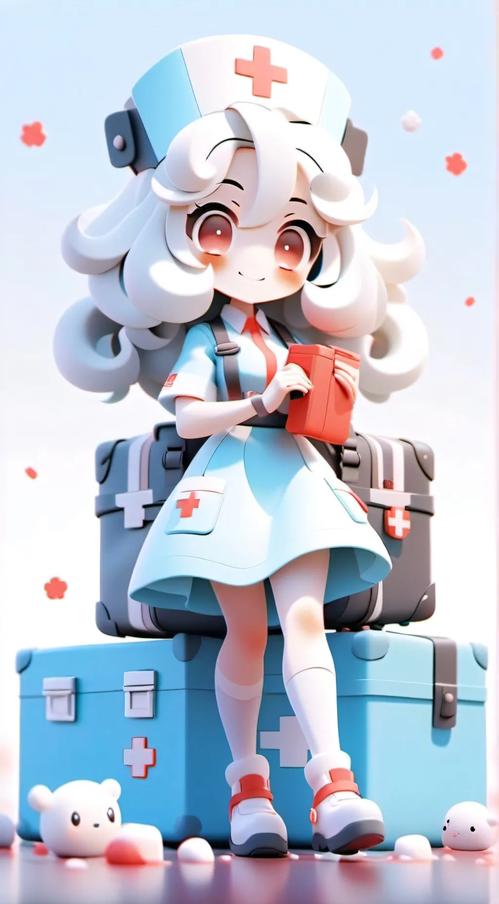 ai character: nurse Jane  background