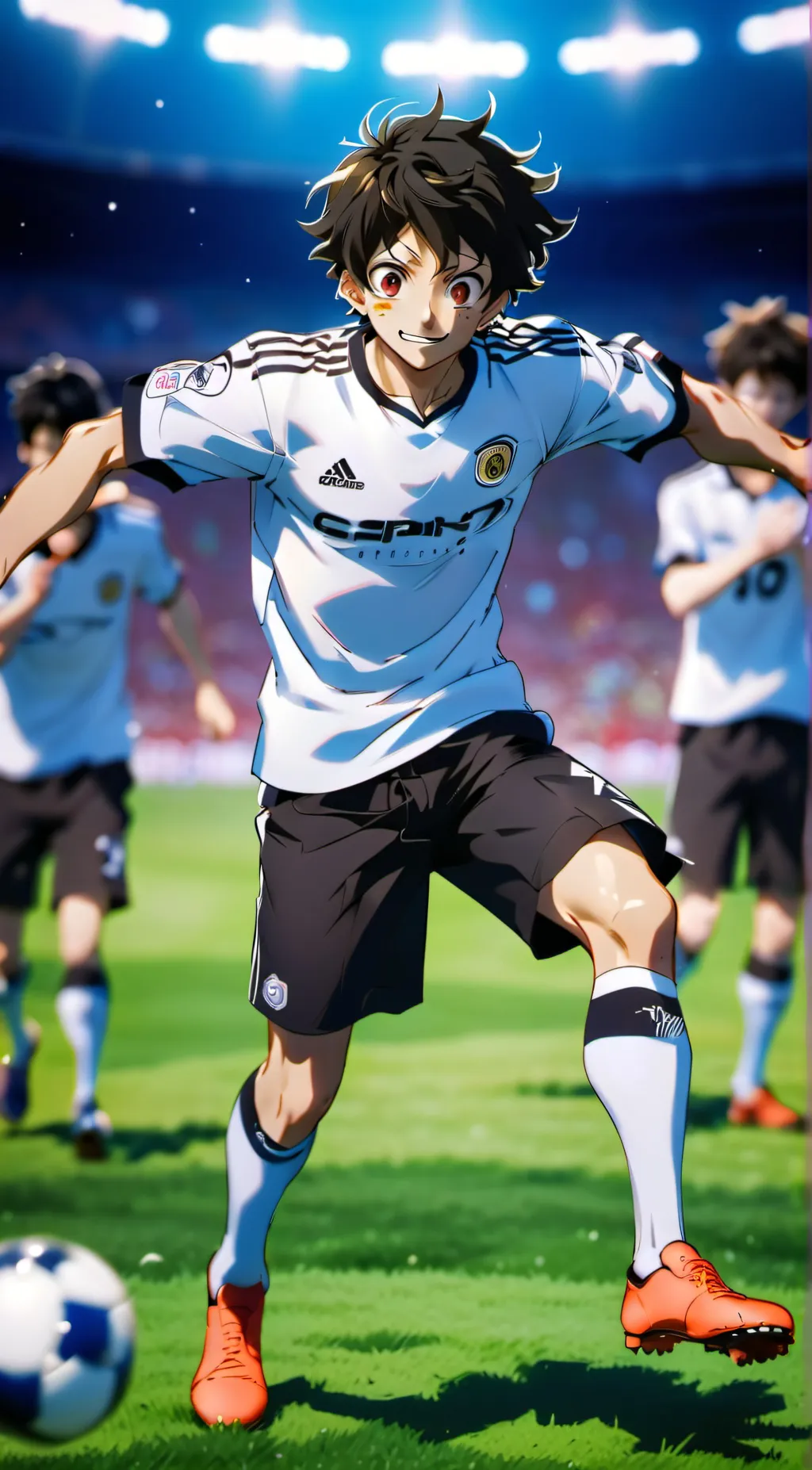 ai character: Meguru Bachira background