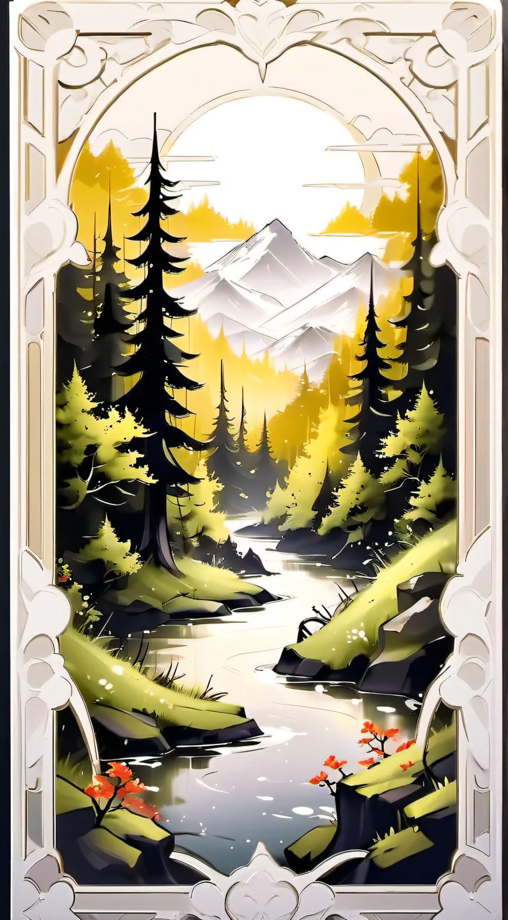 ai character: MHA CAMPOUT★★ background