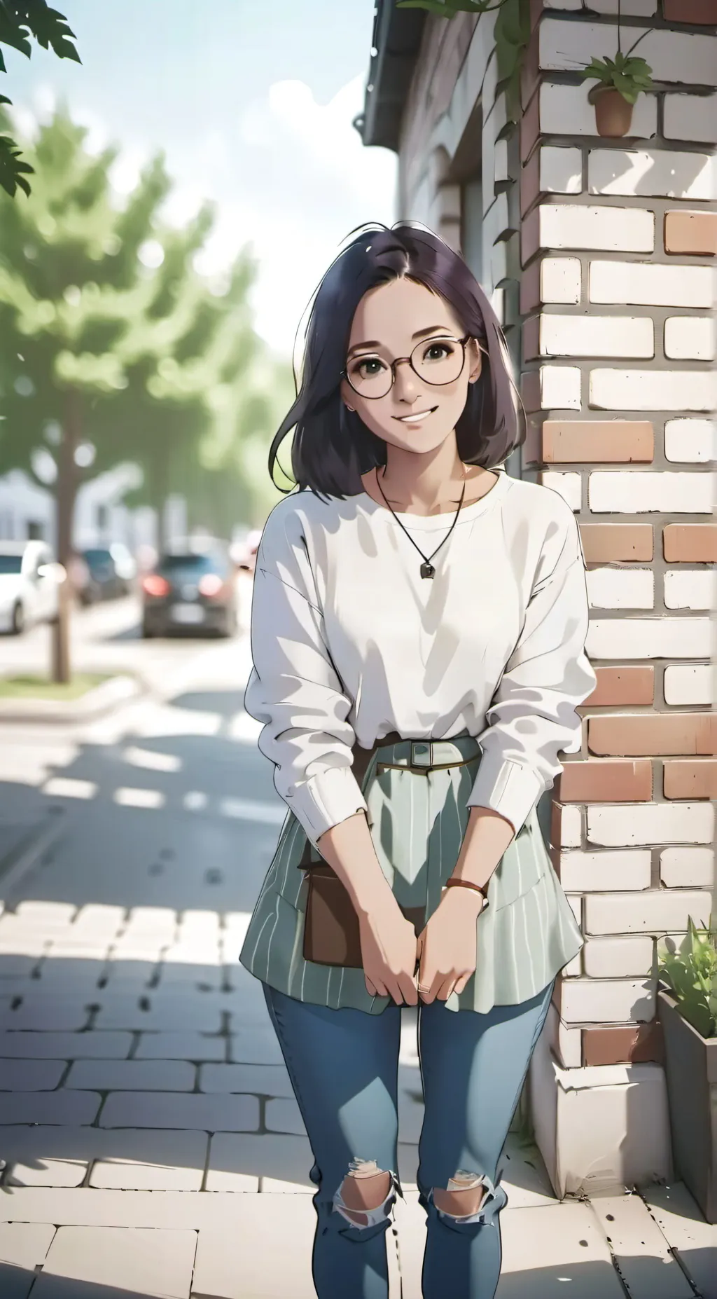 ai character: Eva background