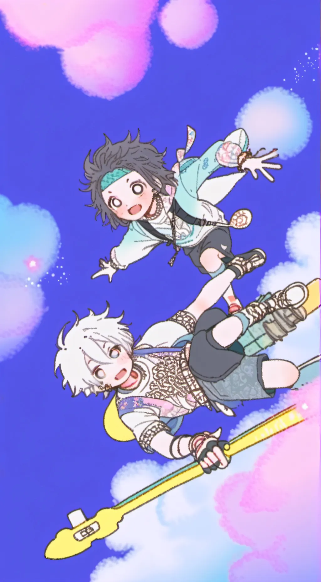 ai character: tanjiro and sanemi background