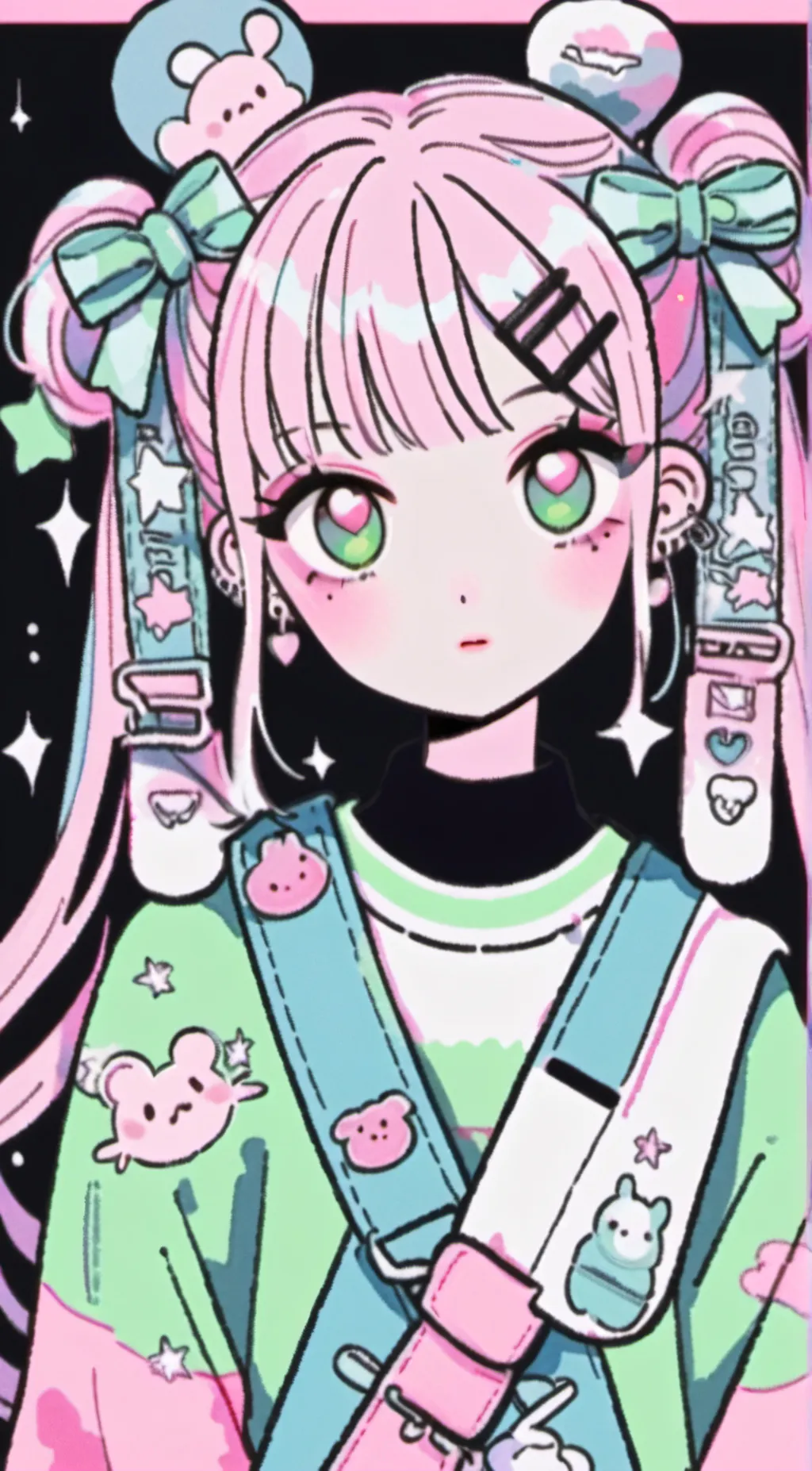 ai character: Alleyra Machinako background