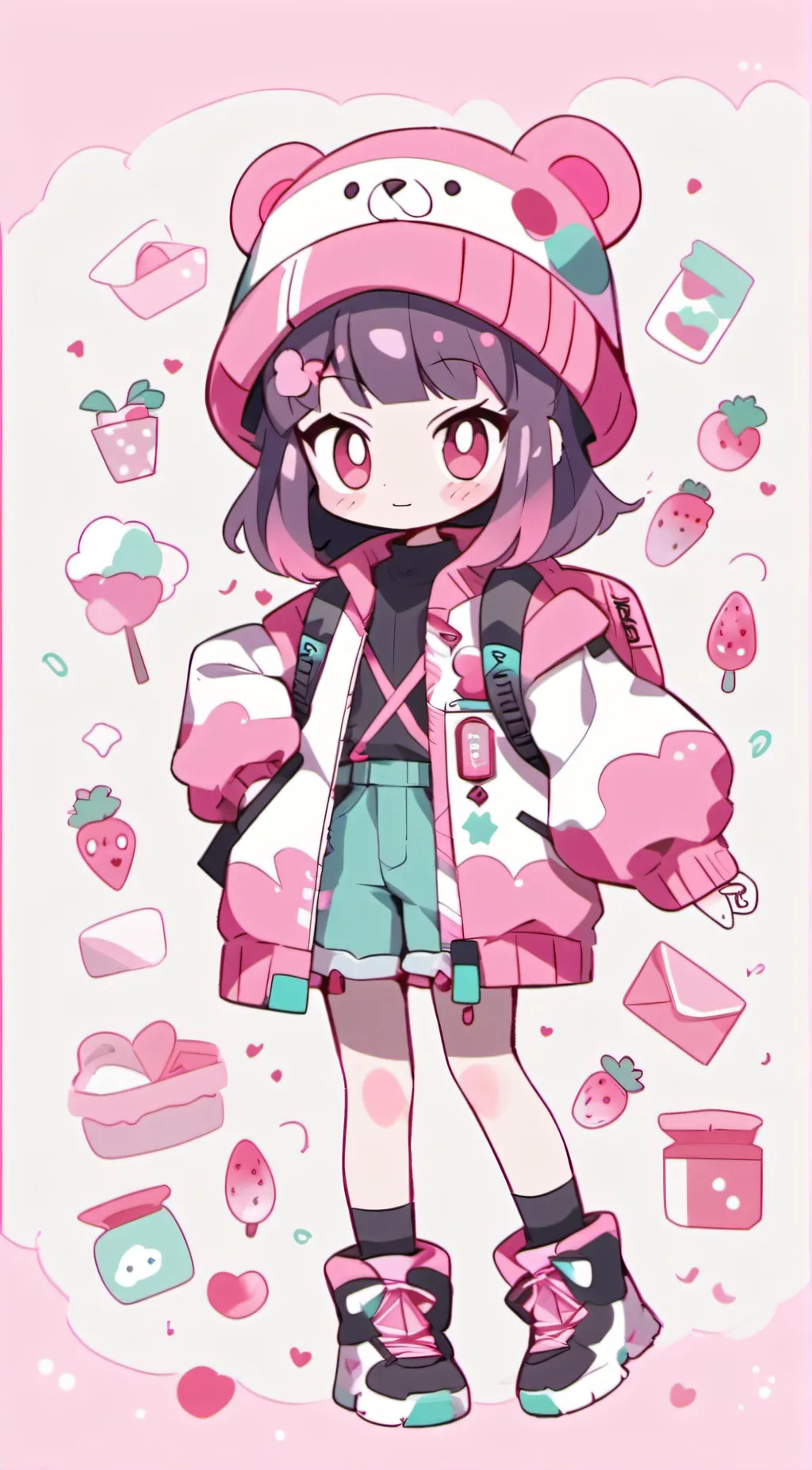 ai character: twilight shimmer background