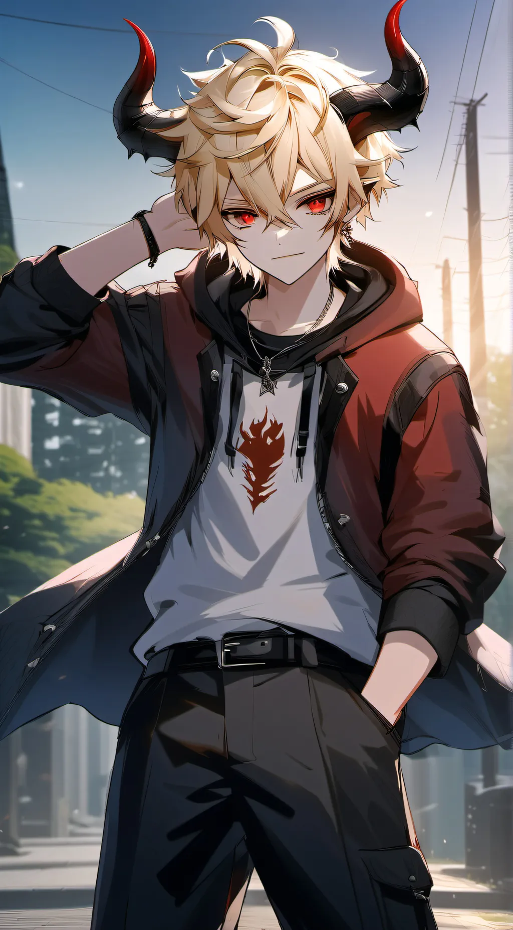 ai character: simon background