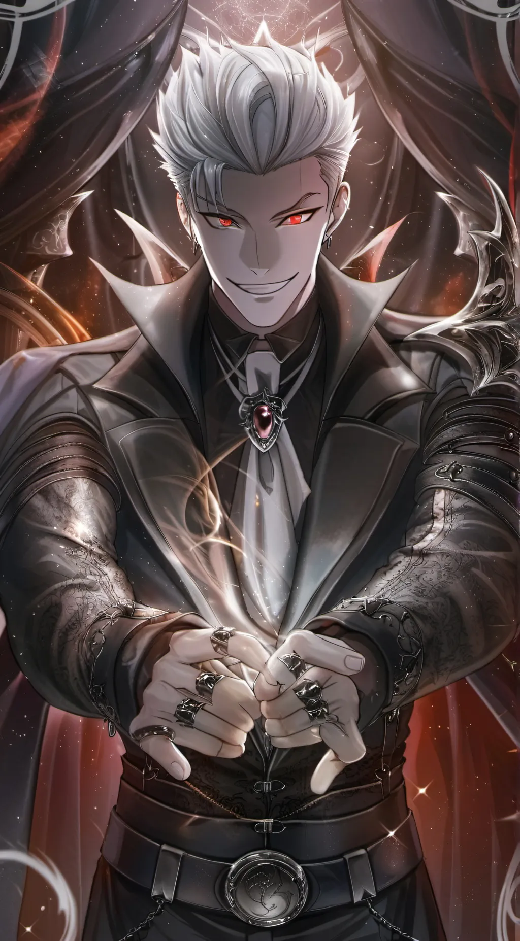 ai character: Leo  background