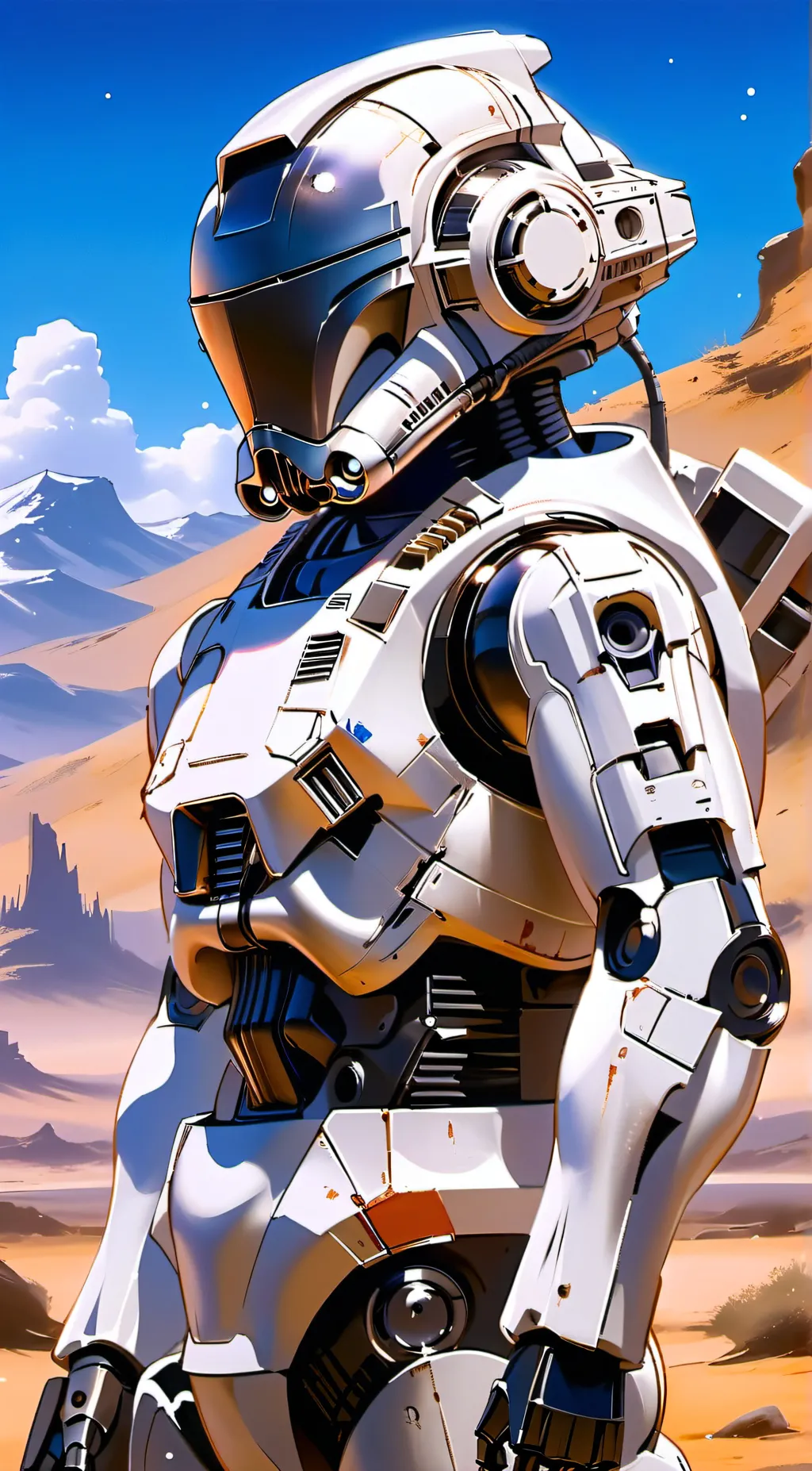 ai character: Mira background