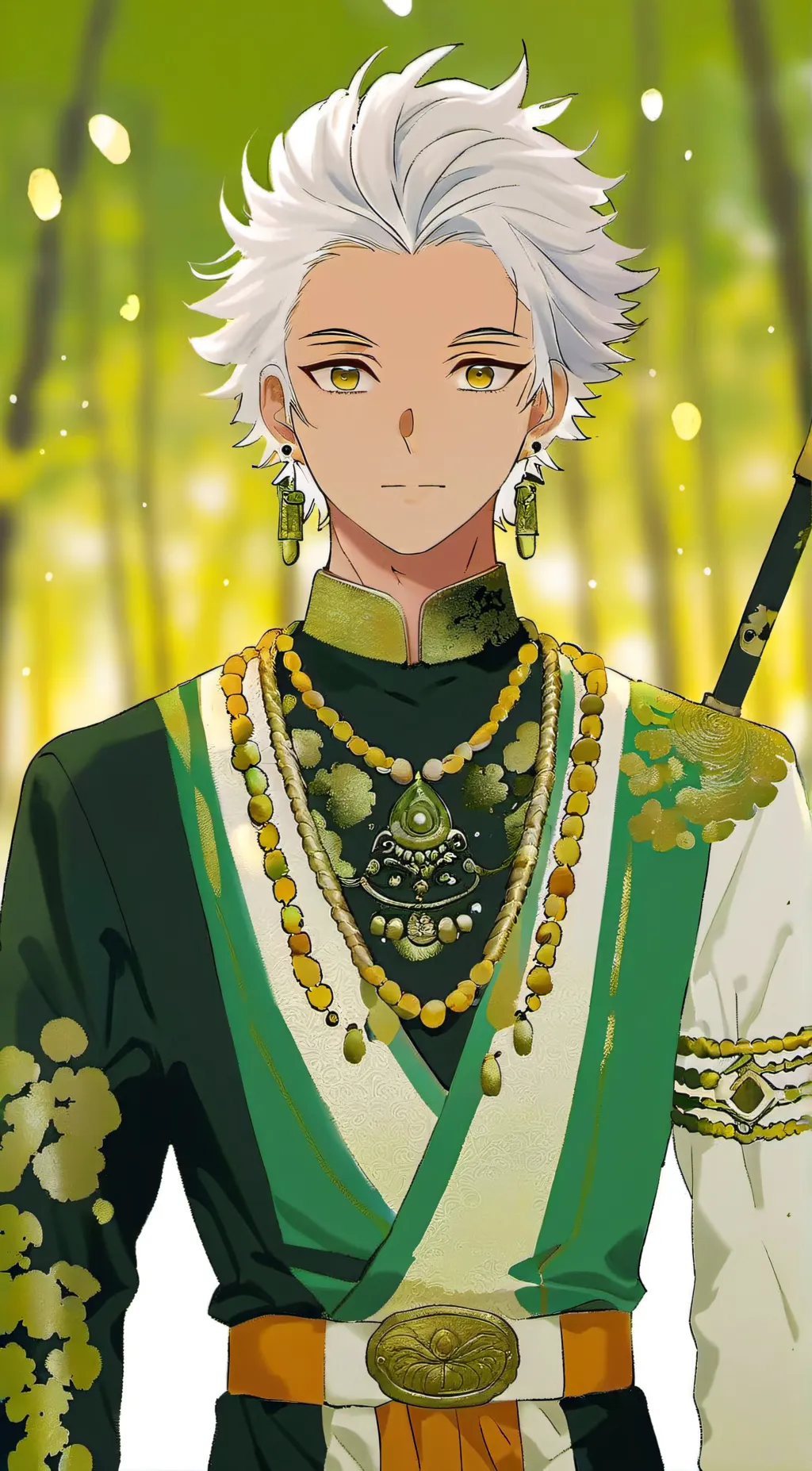 ai character: Leo background