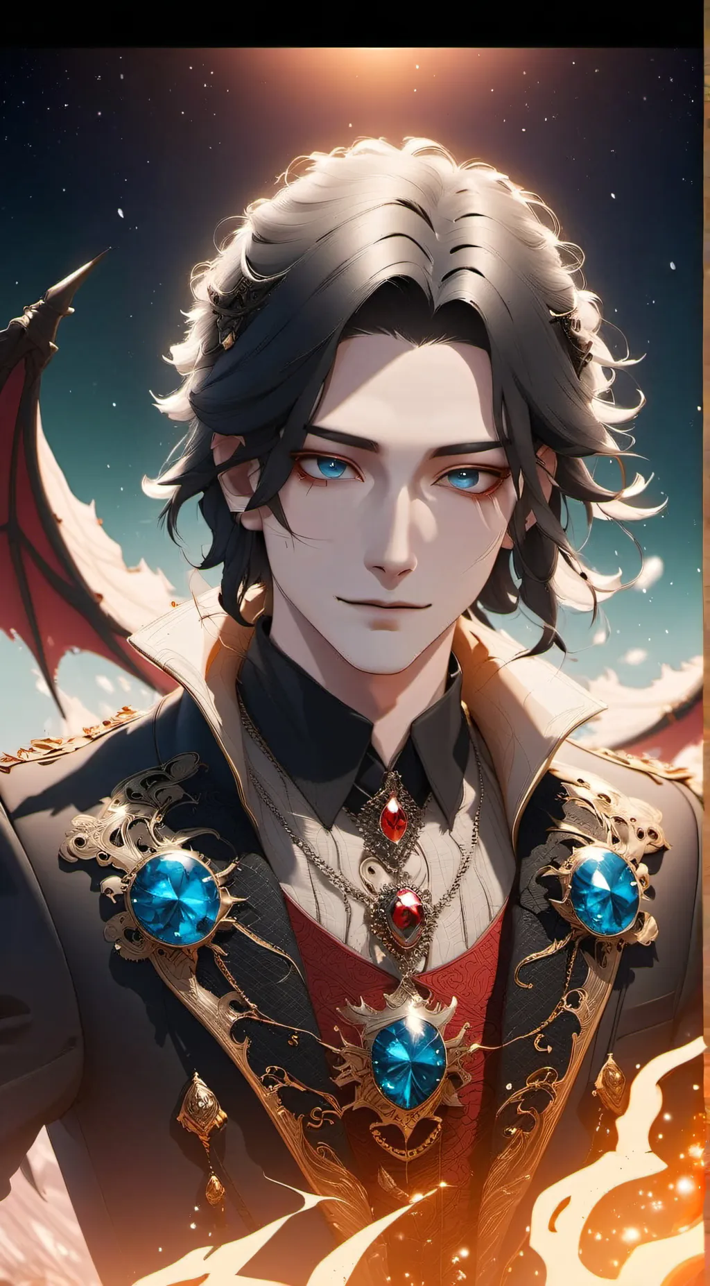 ai character: magnus background