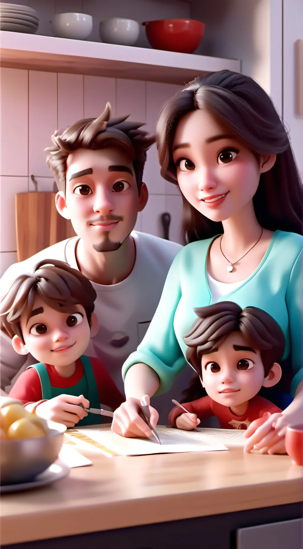 ai character: Anna background