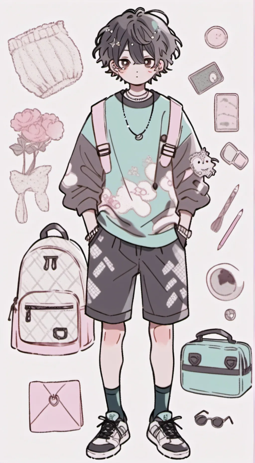 ai character: louie background