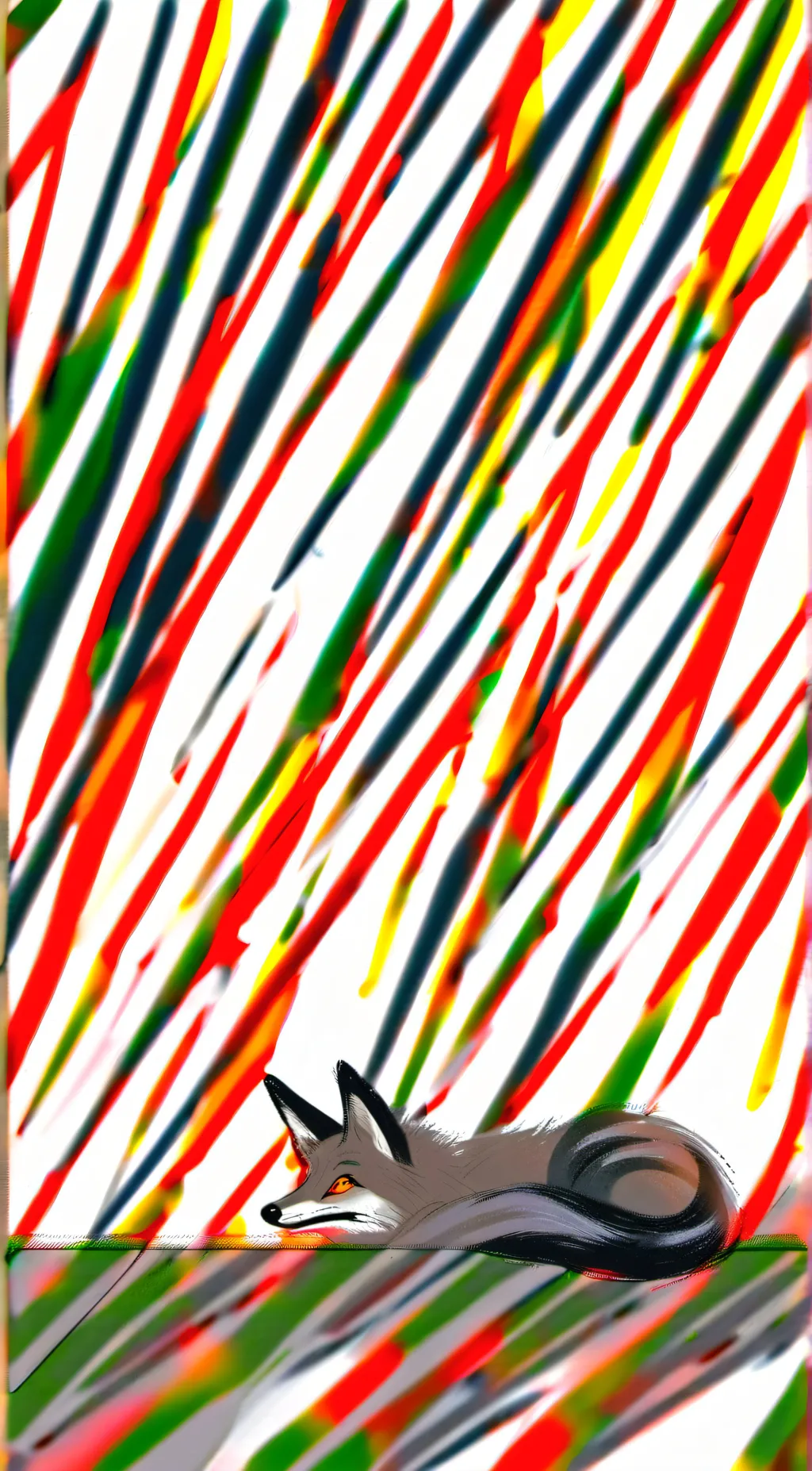 ai character: FrownyFoxLife vr.1 background