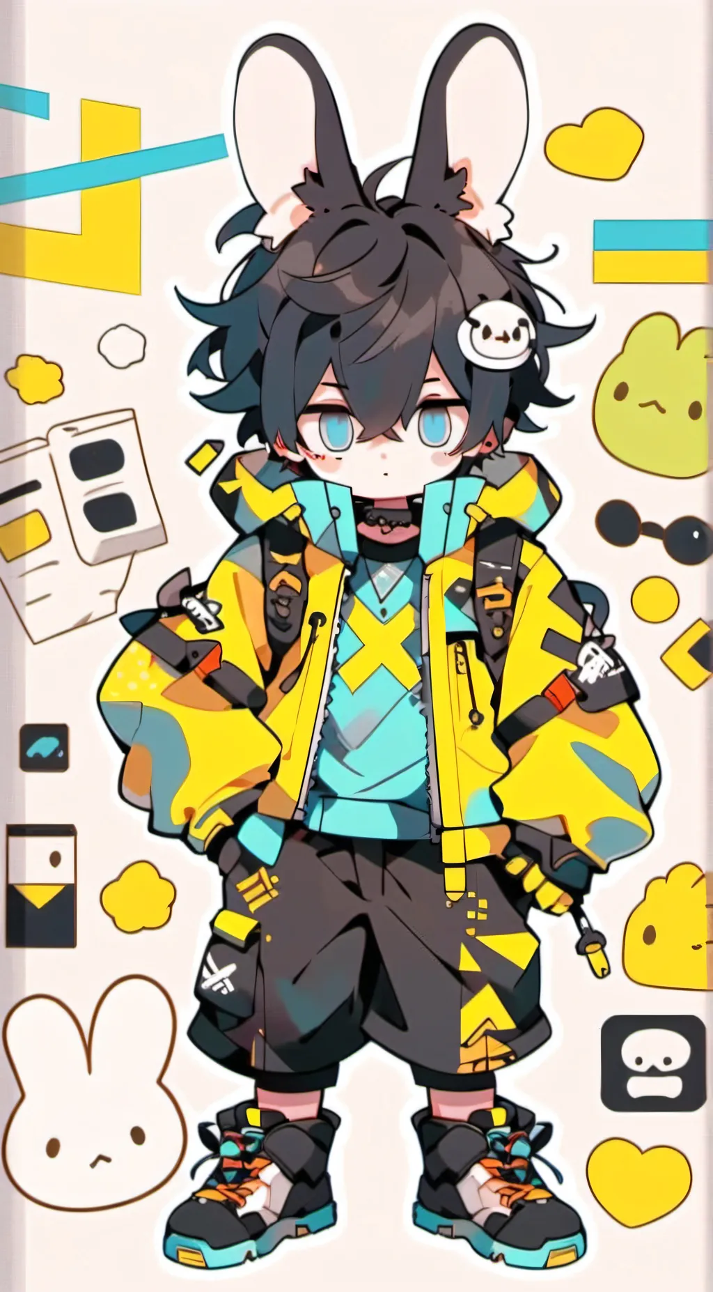 ai character: Maxwell background