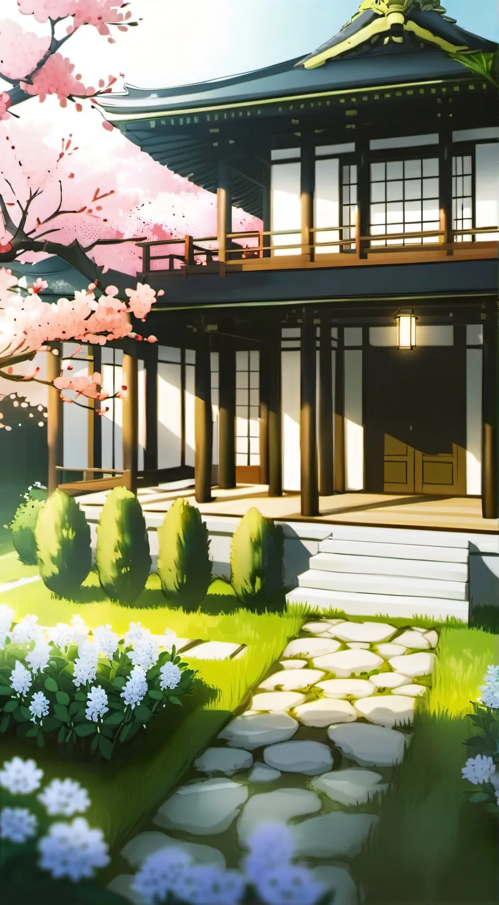 ai character: hashira  background