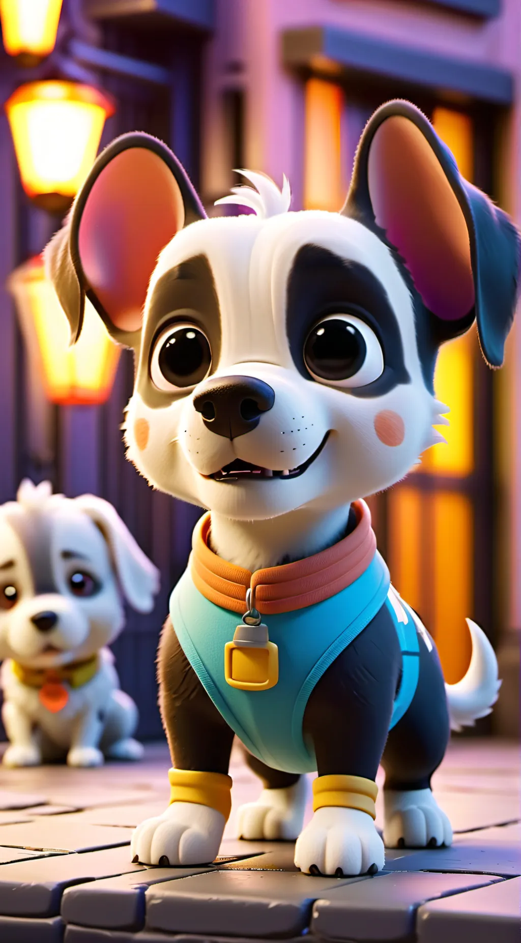 ai character: dog simulator background