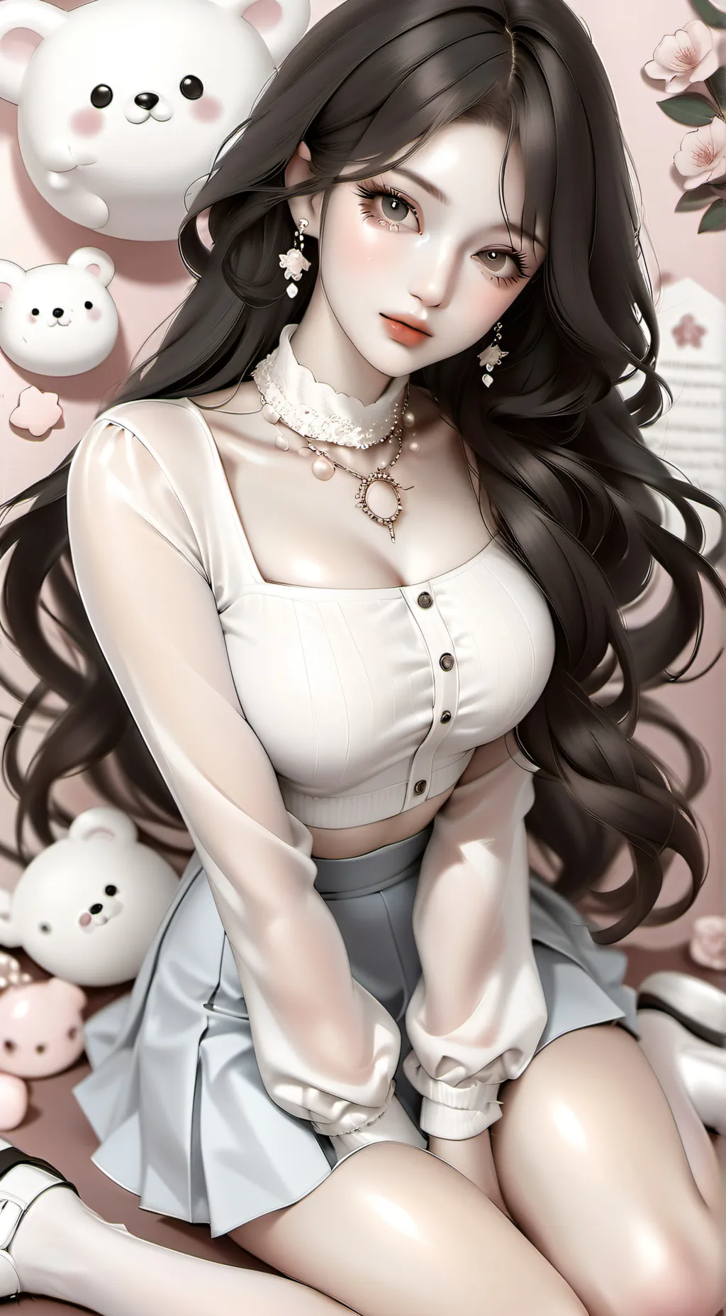 ai character: Ashley background