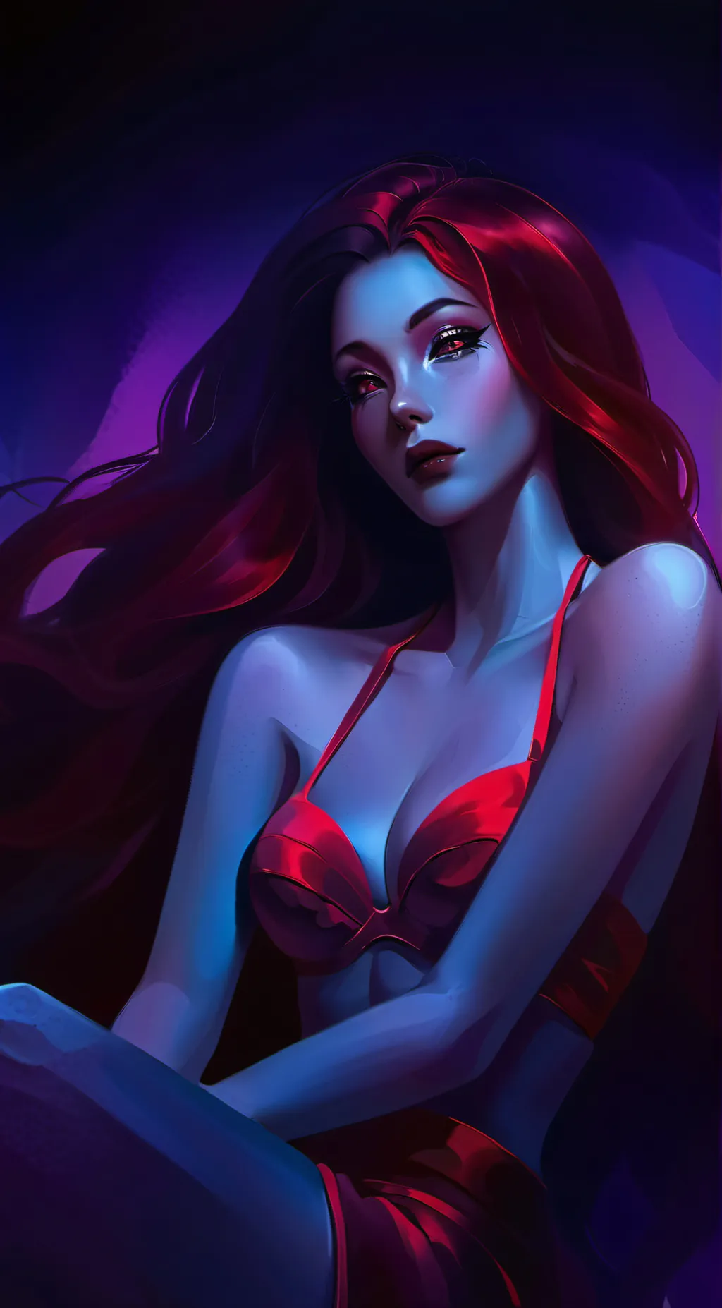 ai character: Ruby background