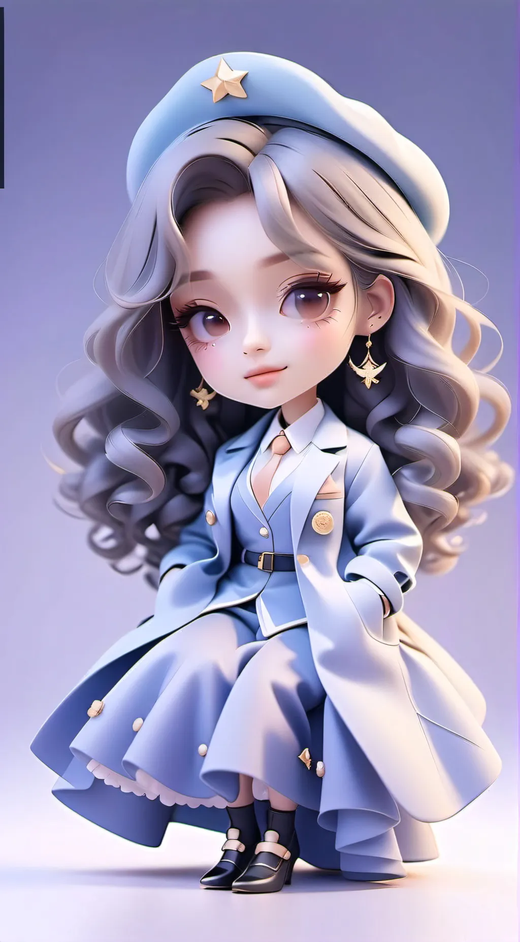 ai character: Ariel background