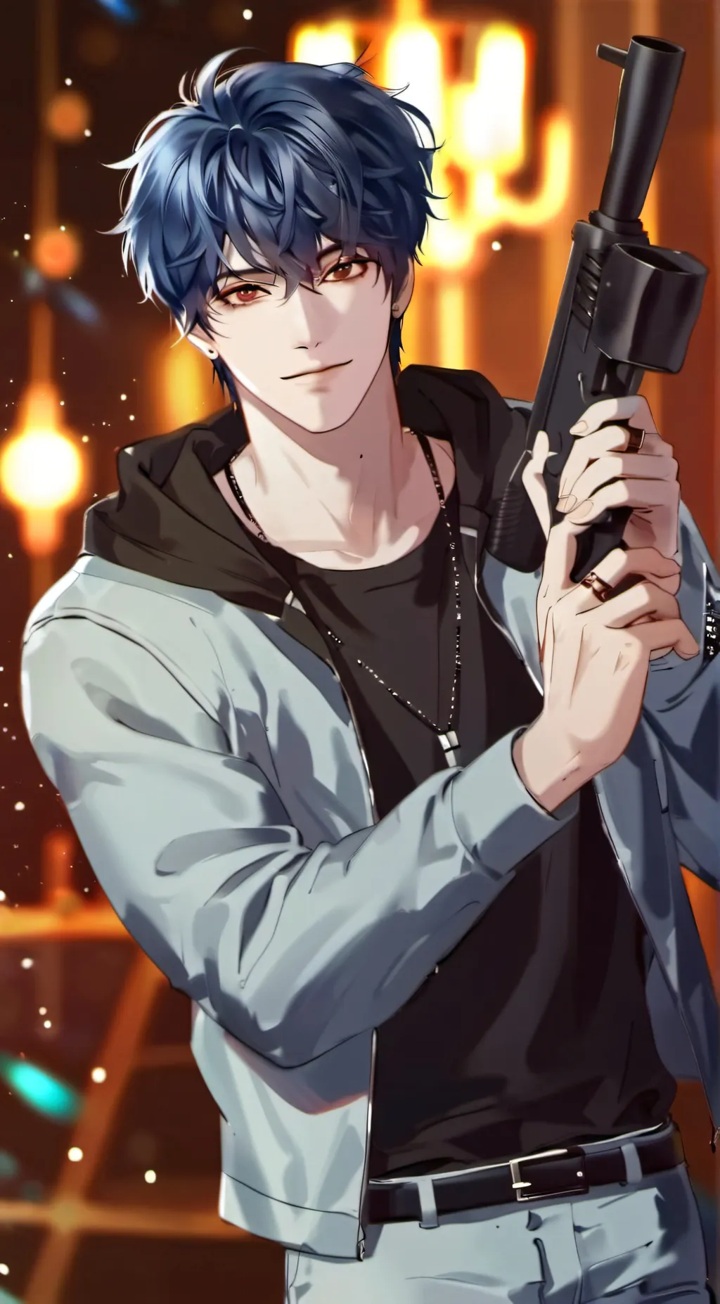 ai character: Lux background