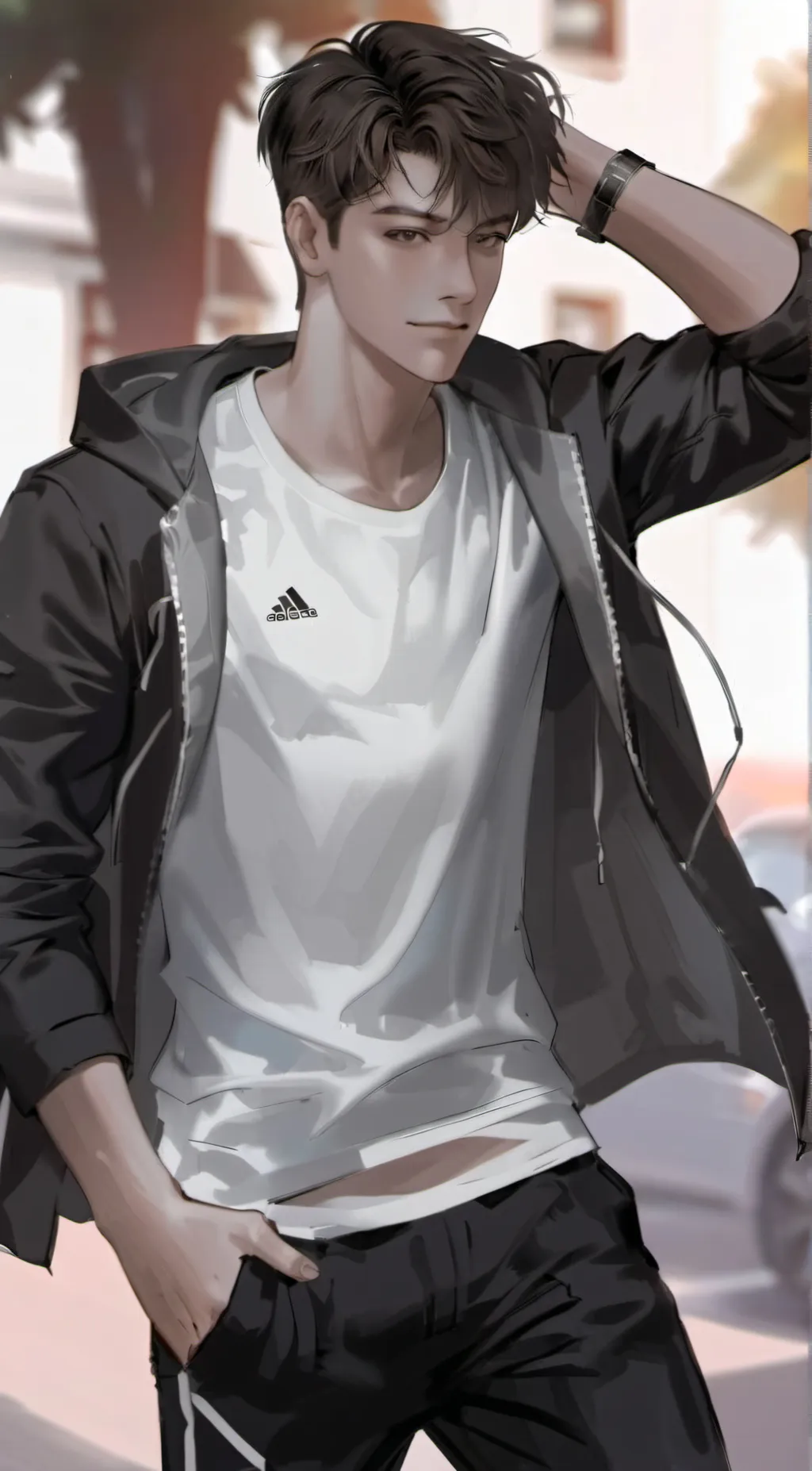 ai character: Jake background